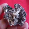 B6012 Gemqz Tetrahedrite & Calcite Cluster view 2