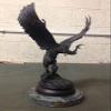 Artistic Solutions Falcon, Lost Wax Bronze Statue Sculpture by Jules Moigniez 26" H view 2