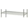 Focus Foodservice FF1248C, Chromate Wire Shelf, 12" X 48", Zinc Plated Steel for Display and Dry Storage, NSF Certified view 1