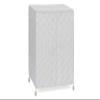 ARPAN Laundry Basket Hamper Washing Bin with Lid & Insert Handle for Easy Carrying Convenient Storage Organizer Box for Clothes, Toys, White, W24.5 X H50.5 X D35.5 cm view 1