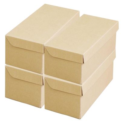 Maruay CA-3303N4 Tough Box Comic Cardboard Storage Box, Set of 4