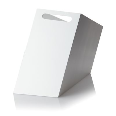 Philippi Box Magazine Rack, White