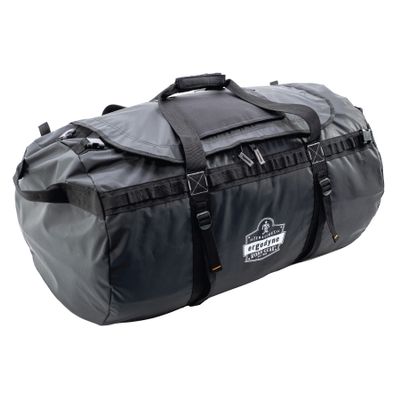 Ergodyne Arsenal 5030L Large Tarpaulin Water Resistant Duffel Bag w/ Removable Shoulder Straps,Black