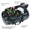 Ergodyne Arsenal 5030L Large Tarpaulin Water Resistant Duffel Bag w/ Removable Shoulder Straps,Black view 3