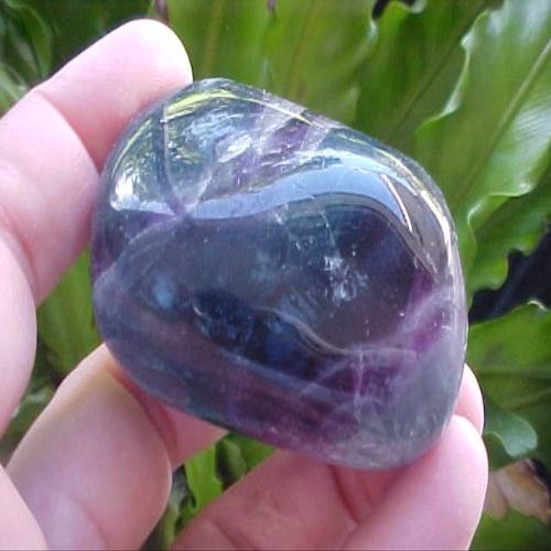 B8503 Gemqz Rainbow Fluorite Hand Polished China !!!!!