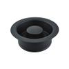 Keeney Manufacturing K5417BLK Garbage Disposal Flange and Stopper, Black view 1