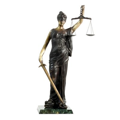 Bey-Berk 23H in. Lady Justice Statue