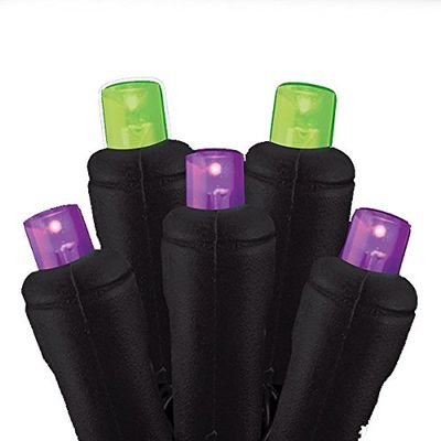 5MM Purple and Lime Frost LED HalloweenLights