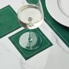 Cotton Cocktail Napkin - 4.3 x 4.3 in - 50 units per roll - English Green view 3