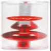 Inge-glas 10002C225 Christmas Tree Topper 26 cm Red Shiny view 1