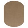 5'X8' Oval - Winter Wheat - Indoor/Outdoor Area Rug Carpet, Runners & Stair Treads with a Latex Backing and Premium Fabric Finished Edges. view 1
