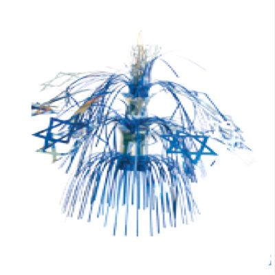 Star of David (Magen David) Foil Chandelier Sukkah Decoration
