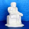 6 Inch Indian White Marble Stone Saibaba, Sai Ram, Sairam, Sai Baba Statue Murti Idol view 1