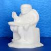 6 Inch Indian White Marble Stone Saibaba, Sai Ram, Sairam, Sai Baba Statue Murti Idol view 2
