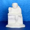 6 Inch Indian White Marble Stone Saibaba, Sai Ram, Sairam, Sai Baba Statue Murti Idol view 3