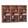 BBF Bush Business Furniture Series C 5 Shelf Wall Bookcase in Natural Cherry view 3