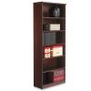 Alera Valencia Series Bookcase, Six-Shelf, 31 3/4w x 14d x 80 1/4h, Mahogany view 1