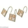 Popular Bath Mosaic Stone Bronze Shower Hooks view 2