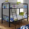 Powell Heavy Metal Bunk Bed Twin/Black view 1