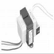WHITE RODGERS 90-T50C3 120/208/240 VAC, 24 VDC, 50 VA, 50/60 HZ, Class 2, Enclosed, Flying Lead Connection, Foot Mount, Input, Manual Reset, Output, Transformer