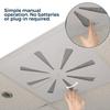 Teak Isle Adjustable 24x24 Drop Ceiling Vent Cover  Office, Commercial & Home HVAC Air Vent Deflector, Airflow Control Panel Register AC Diffuser | Easy Tool-Free Install, Durable ABS, Made in USA view 3