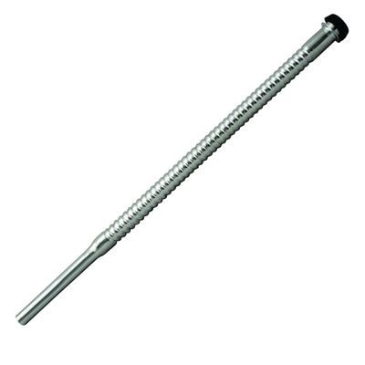 Westbrass D113-26 3/8" x 12" Corrugated Riser for Faucet and Toilet, Polished Chrome