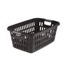Axentia Plastic Laundry Basket, Multi-Colour, 61 x 41 x 25 cm view 1