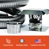 Fireside Chimney Supply Basic Flexible Chimney Liner Kit - 6 Inch x 25 Feet view 3