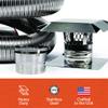 Fireside Chimney Supply FireFlex Smooth Wall Basic Chimney Liner Kit - 3in x 25ft view 3