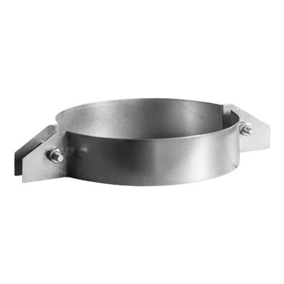 Fireside Chimney Supply Top Support Clamp | 304 Stainless Steel Chimney Liner Clamp | 18 Gauge Rigid Liner Support | Fireplace Chimney Pipe Attachment | Heavy-Duty 4 Inch