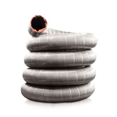 Fireside Chimney Supply Smooth Wall FireSafe Flexible Chimney Liner | Fireplace Liner | 316Ti Stainless Steel Chimney Liner | Made in the USA | Heavy-Duty 4 Inch x 15 Feet