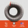 Fireside Chimney Supply Smooth Wall FireSafe Flexible Chimney Liner | Fireplace Liner | 316Ti Stainless Steel Chimney Liner | Made in the USA | Heavy-Duty 4 Inch x 15 Feet view 3