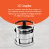 Fireside Chimney Supply EZ Coupler | 316 Stainless Steel Flex Liner Coupler | Female to Male Connector | Chimney Liner Coupler | Heavy-Duty 5.5 Inch view 2