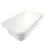Ayr King B302 White Plastic Lug with Hole, 7.75" Deep view 2