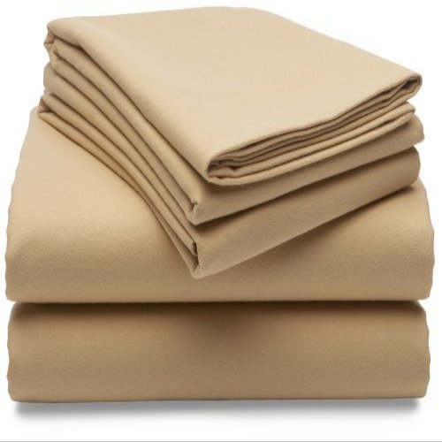 1000 THREAD COUNT SOLID IVORY QUEEN SIZE 100% EGYPTIAN COTTON SHEETS. ITEM#S
