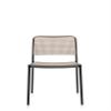 Kartell Audrey Chair by Piero Lissoni, Pack of 2, Pained Aluminum Black/Sand view 1