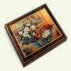 Exquisite Wood Tone Ercolano Musical Jewelry Box - Swan Melody by Lena Liu - Many Songs to Choose - Raindrops Keep Tailing view 1