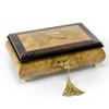 Timeless Handcrafted Musical Theme Wood Inlay Musical Jewelry Box - Many Songs to Choose - Daddy's Little Girl view 1