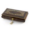 Extraordinary Handcrafted Arabesque Wood Inlay Musical Jewelry Box with Lock and Key - Many Songs to Choose - I Wanna Be Loved by You view 1