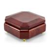 Astonishing Beveled Octagonal Wood Classic Style Music Jewelry Box - Many Songs to Choose - Merry Widow Waltz, The view 1