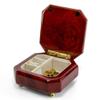 Astonishing Beveled Octagonal Wood Classic Style Music Jewelry Box - Many Songs to Choose - Beyond The Sea view 2