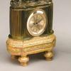 AA Importing Kissing Cupids Resin Table Clock, Bronze Finish 7.5 Inches High view 3