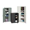 Storage Cabinet,HDPE,Black,66 in view 3
