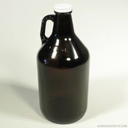 1/2 Gallon Glass Jug - Amber