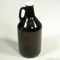 1/2 Gallon Glass Jug - Amber