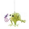 Garden Frog Ornament, 5.5" x 3" view 2