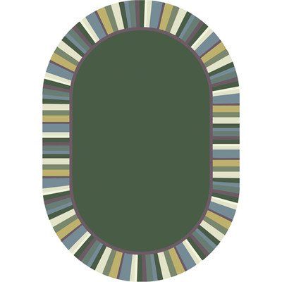 Just for Kids Clean Soft Kids Rug Rug Size: Oval 3'10" x 5'4"
