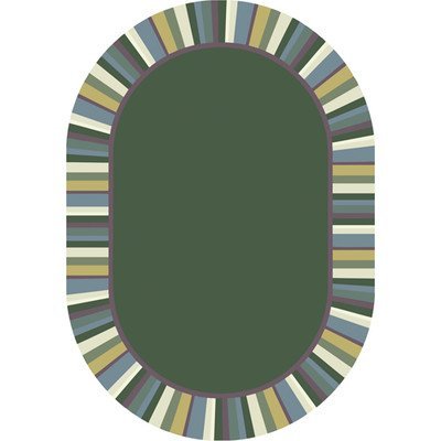 Just for Kids Clean Soft Kids Rug Rug Size: Oval 3'10" x 5'4"