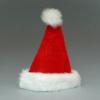 Kurt S. Adler Plush Santa Hat with Fur Cuff and Pom-Pom view 1