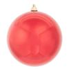 200MM Shatterproof Shiny Red Ball Ornament view 1